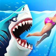 Скачать Hungry Shark World [Взлом/МОД Много денег] на Андроид