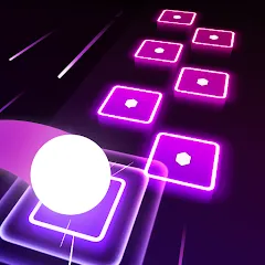 Скачать Hop Tiles 3D: Hit music game [Взлом/МОД Меню] на Андроид