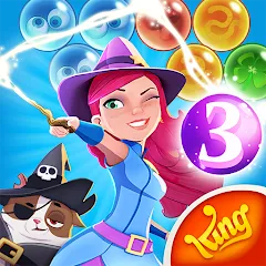 Скачать Bubble Witch 3 Saga [Взлом/МОД Все открыто] на Андроид
