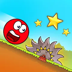 Скачать Red Ball 3: прыгающий Красный [Взлом/МОД Много денег] на Андроид