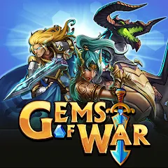 Скачать Gems of War - RPG три в ряд [Взлом/МОД Все открыто] на Андроид