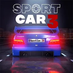 Скачать Sport car 3 : Taxi & Police -  [Взлом/МОД Unlocked] на Андроид