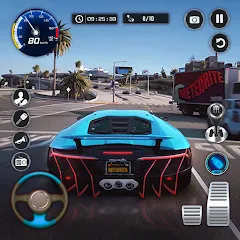 Скачать Traffic Driving Car Simulator [Взлом/МОД Все открыто] на Андроид