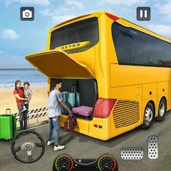 Скачать Bus Simulator - Bus Games 3D [Взлом/МОД Бесконечные деньги] на Андроид