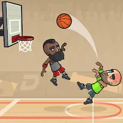 Скачать Баскетбол: Basketball Battle [Взлом/МОД Много денег] на Андроид