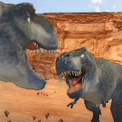 Скачать T-Rex Arena : Battle of Kings [Взлом/МОД Меню] на Андроид