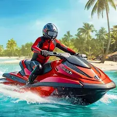 Скачать Jetski Boat Racing: Boat Games [Взлом/МОД Бесконечные деньги] на Андроид