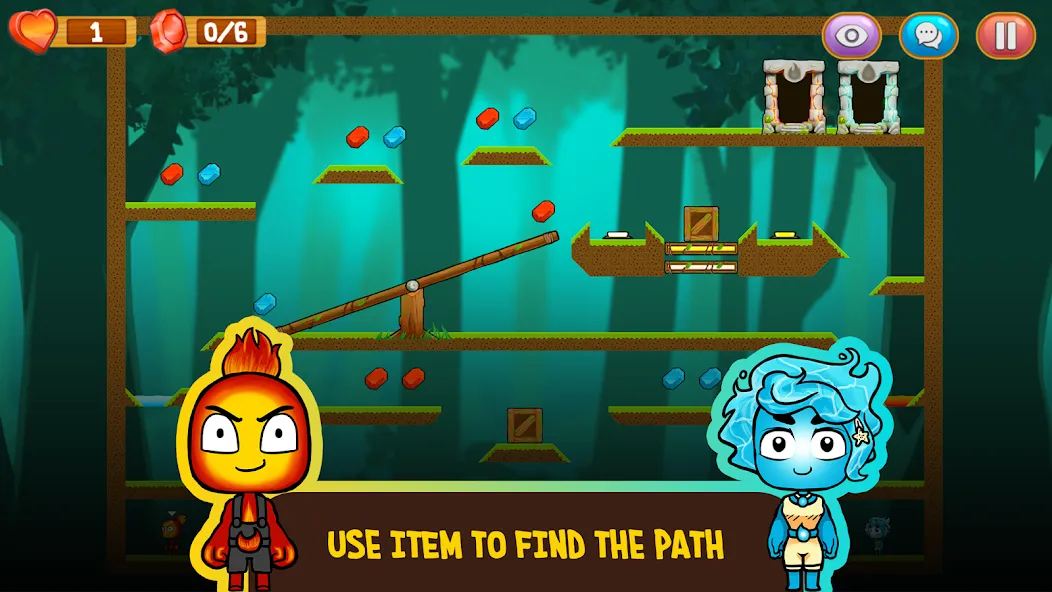 Огонь и Вода: Игры Онлайн - Новая игра для настоящих геймеров на Андроид