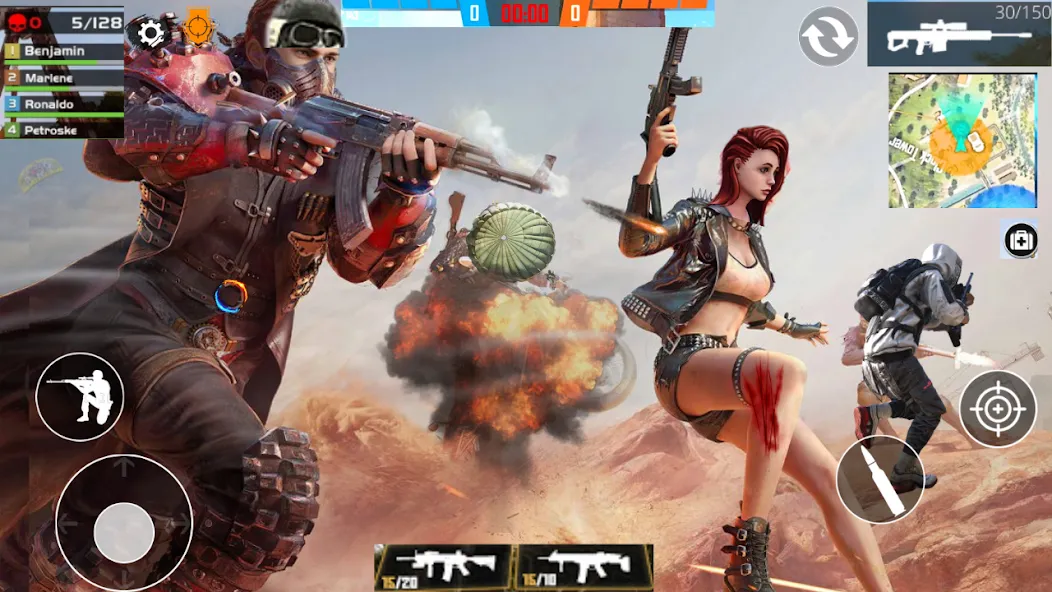 Offline Clash Squad Shooter 3D - Новая игра для Андроид с простой механикой и увлекательным геймплеем