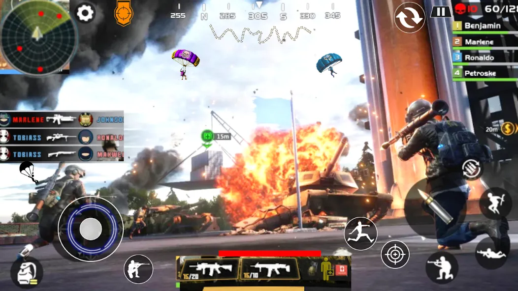 Offline Clash Squad Shooter 3D - Новая игра для Андроид с простой механикой и увлекательным геймплеем