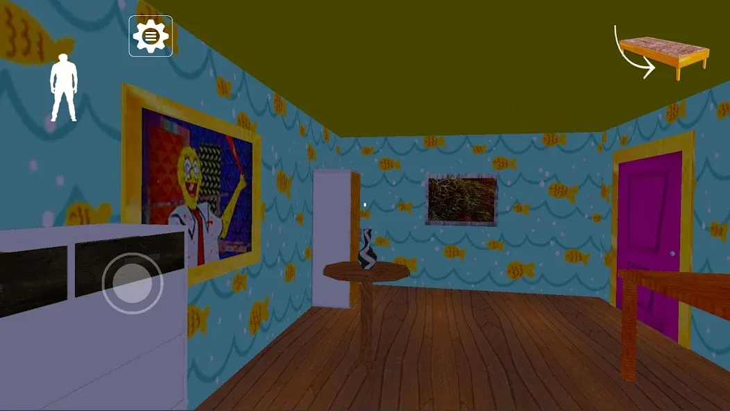 Horror Sponge Granny V1.8 - ужасный уровень игры с Спанч Бобом