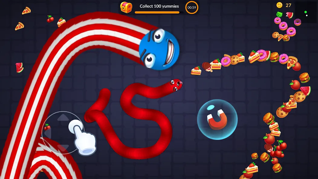 Snake Worms .io: Fun Game Zone - Скачать игру на Андроид
