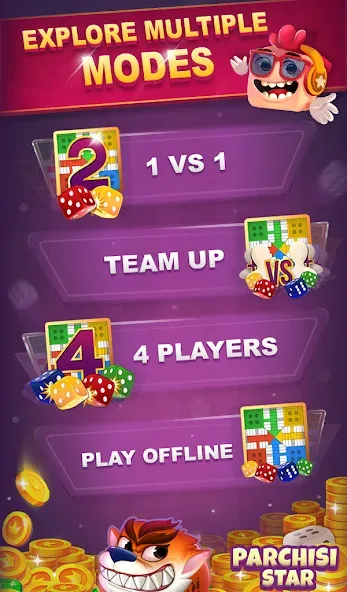Скачать Parchisi STAR Online на Андроид - будьте лучшими игроками вместе!