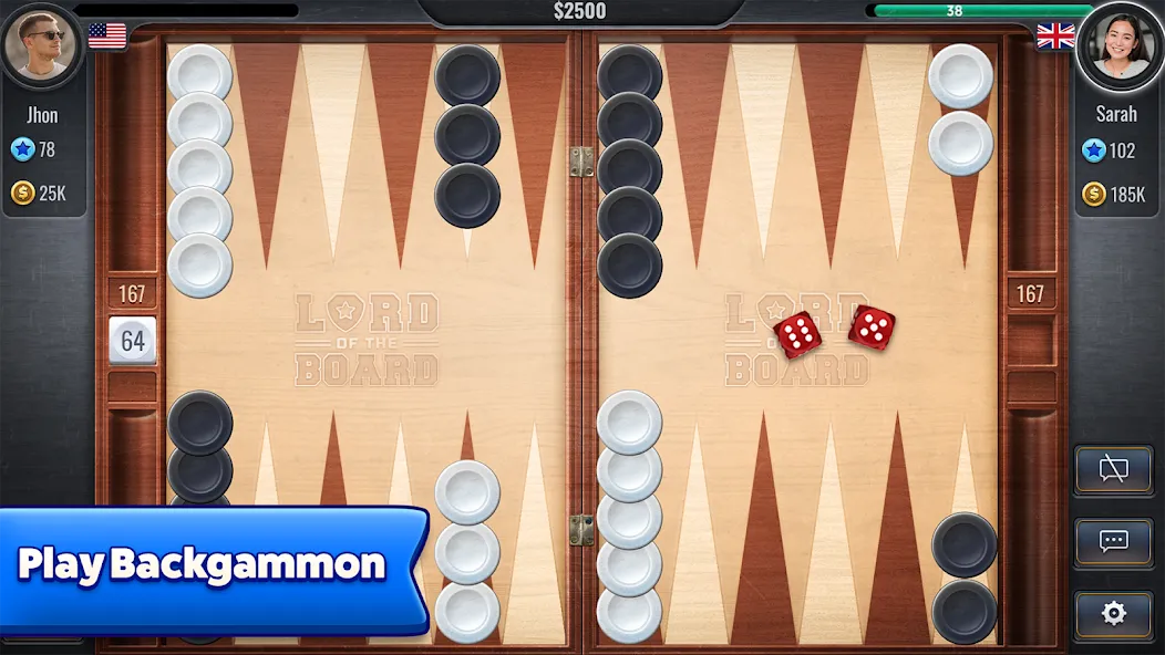 Скачать Backgammon - Lord of the Board на Андроид: твоя новая игровая страсть