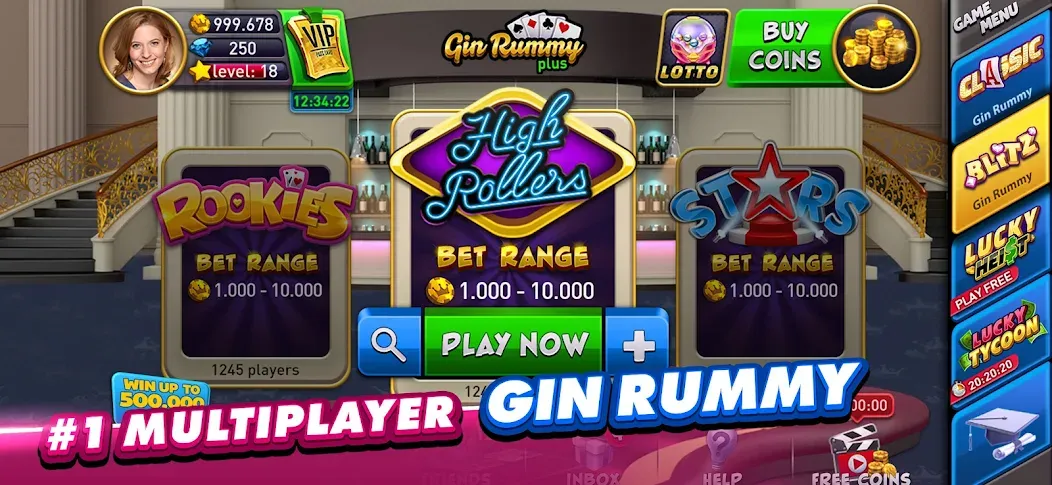 Скачать Gin Rummy Plus: Fun Card Game на Андроид