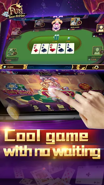 Скачать Fun Texas Holdem: Poker Clash на Андроид - обзор игры от геймера