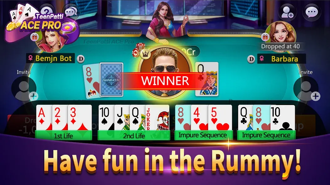 Teenpatti Ace Pro -poker,rummy: уникальный опыт азартных игр на Андроид