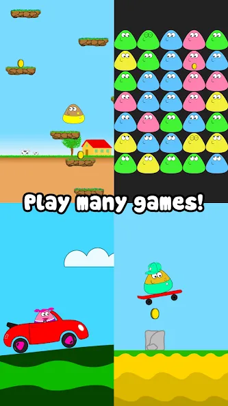 Скачать Pou на Андроид - уникальная игра для настоящих геймеров!