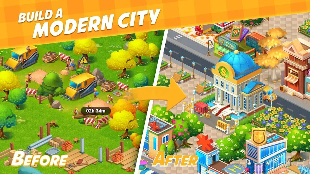Farm City: Farming & Building - лучшая игра для геймеров на Андроид