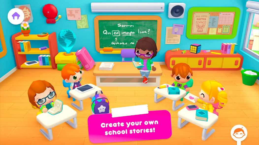 Sunny School Stories - Загрузите игру на Android и станьте школьным гуру!