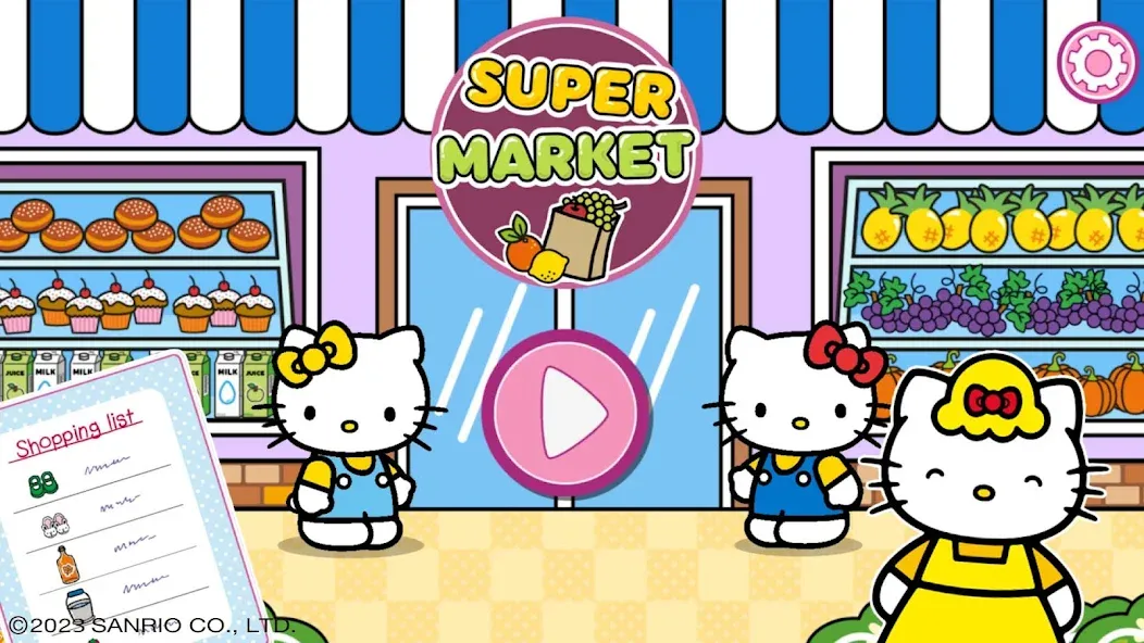 Рассказ о Hello Kitty: Игре Супермаркет на Андроид