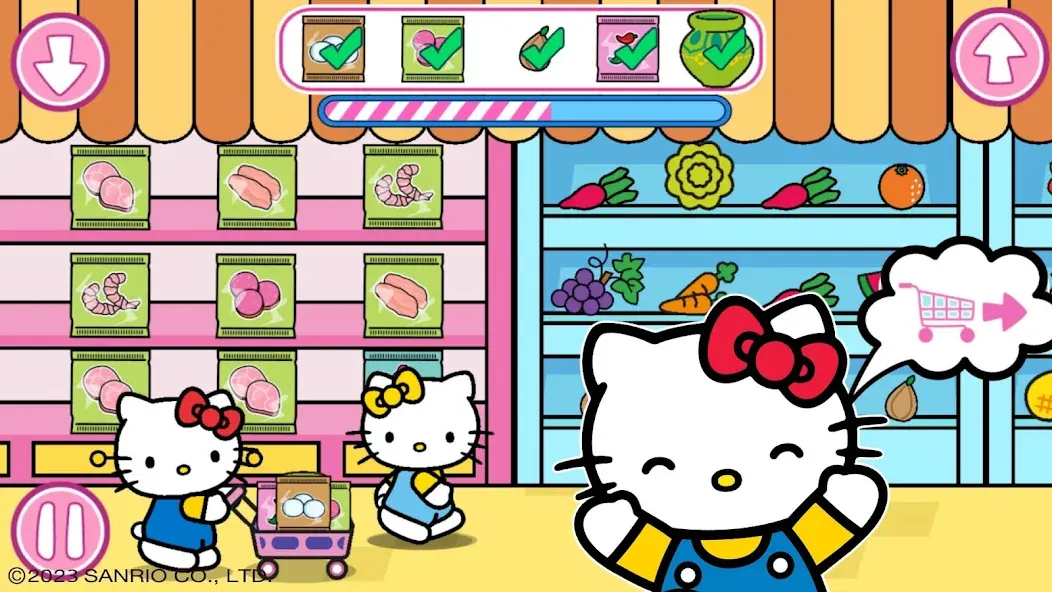 Рассказ о Hello Kitty: Игре Супермаркет на Андроид