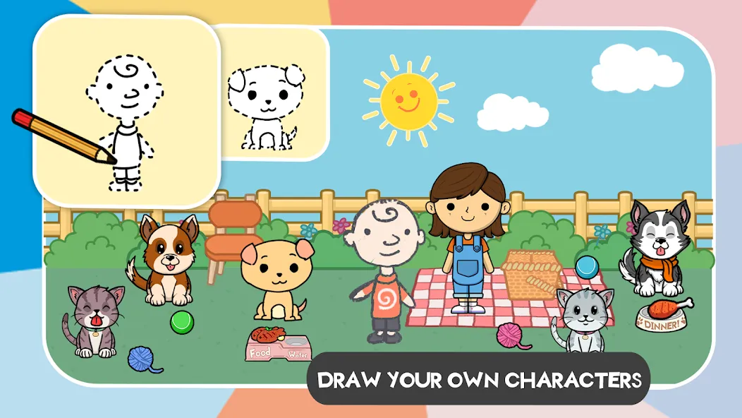 Скачать Lila's World:Create Play Learn [Взлом/МОД Много денег] на Андроид