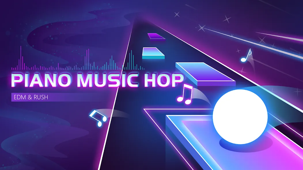 Скачать Piano Music Hop: EDM Rush！ на Андроид: Веселые ноты и захватывающий ритм!