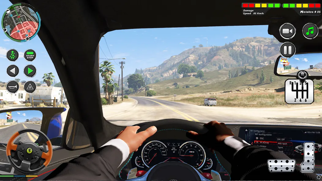 Современный автомобиль вождения - лучшая игра для геймеров