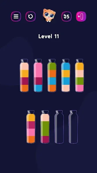 Бутылочки и Пробирки:Get Color - крутая игра на Андроид для настоящих геймеров