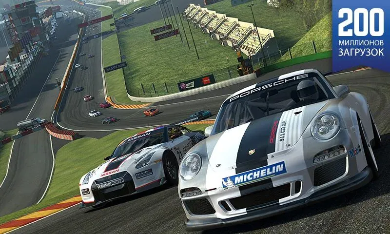 Скачать Real Racing 3 на Андроид - уникальная гоночная игра