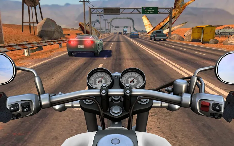 Скачать Moto Rider GO: Highway Traffic [Взлом/МОД Много денег] на Андроид