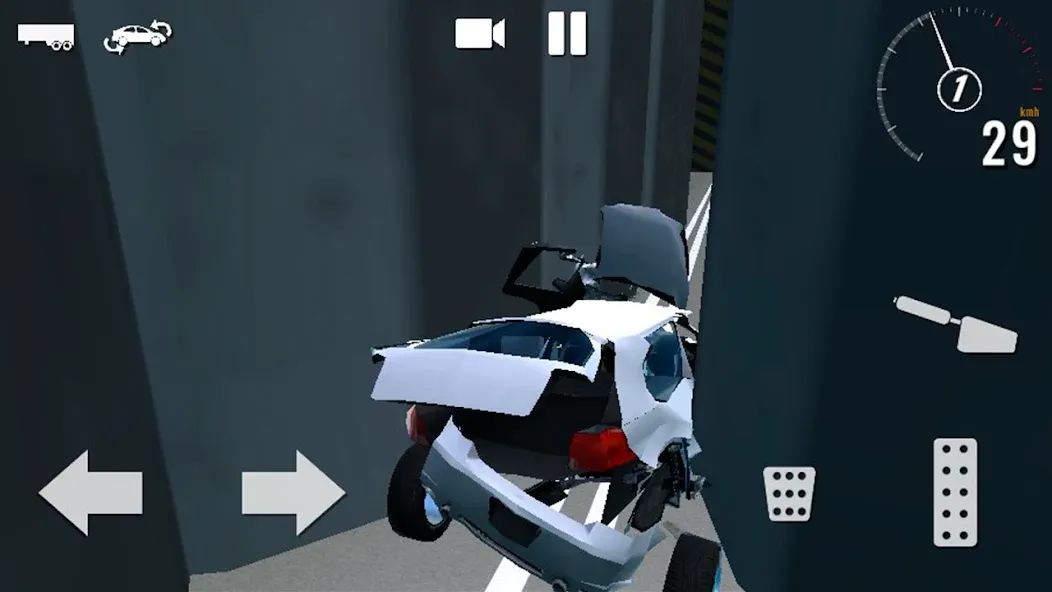 Скачать Car Crash Simulator: Accident [Взлом/МОД Много денег] на Андроид