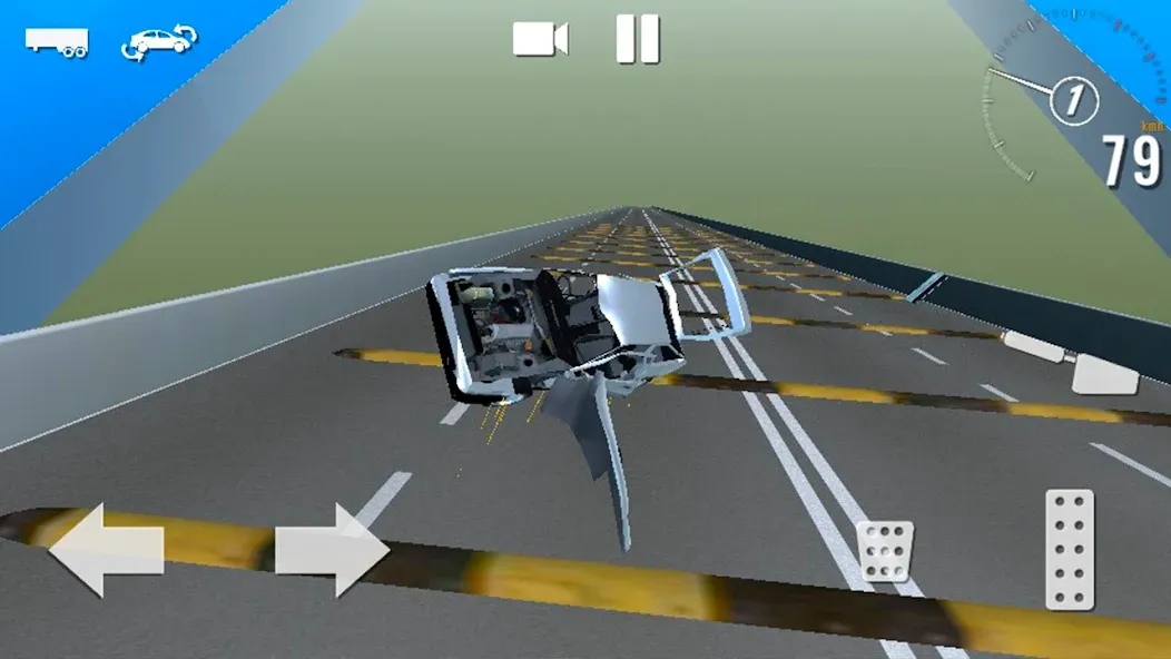 Скачать Car Crash Simulator: Accident [Взлом/МОД Много денег] на Андроид