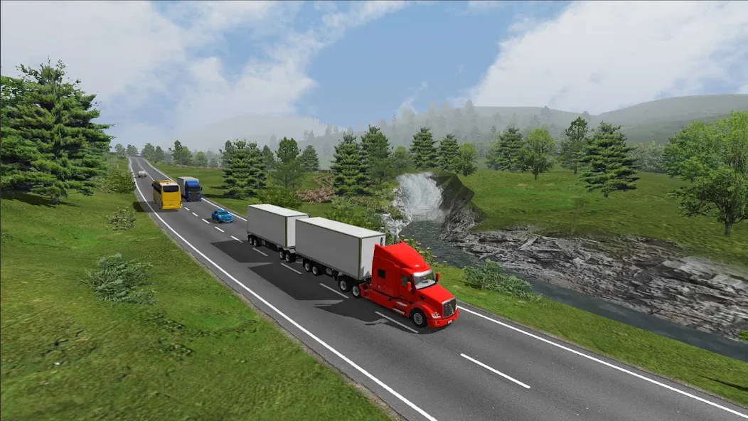 Реальный опыт вождения грузовика с Universal Truck Simulator на Андроид