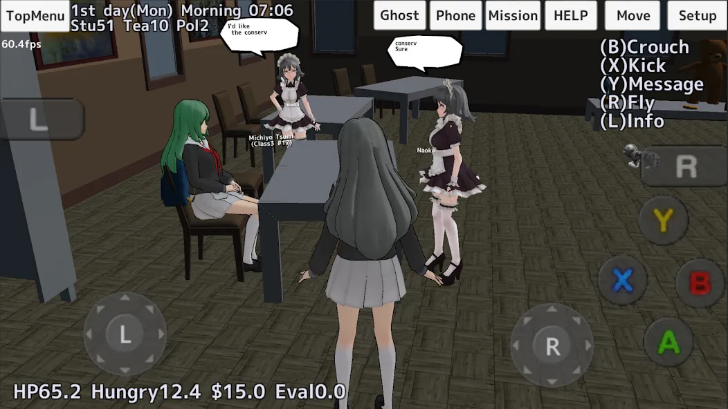 Скачать School Girls Simulator на Андроид - обзор от крутого геймера