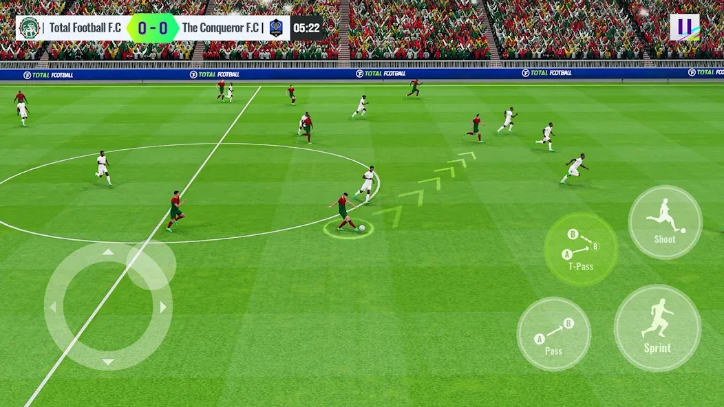 Скачать Total Football на Андроид - игра для настоящих геймеров