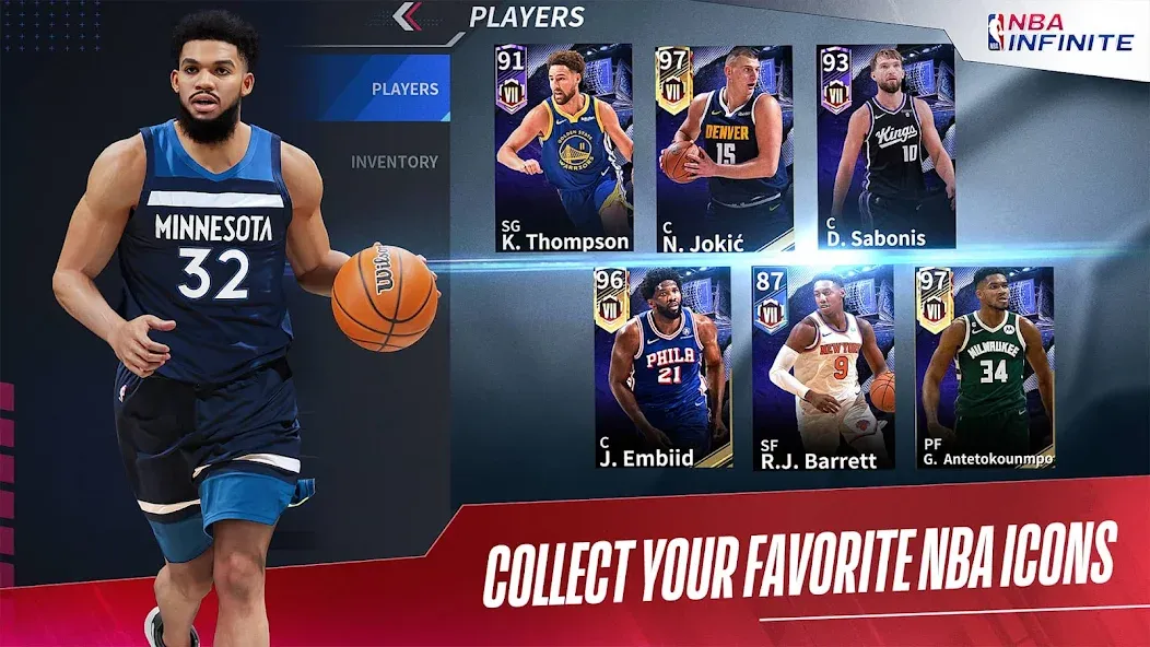 NBA Infinite - лучшая баскетбольная игра на Андроид!