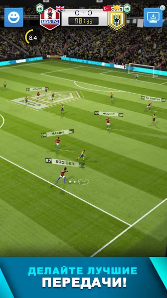 Скачать Ultimate Draft Soccer на Андроид - Настоящий футбольный симулятор