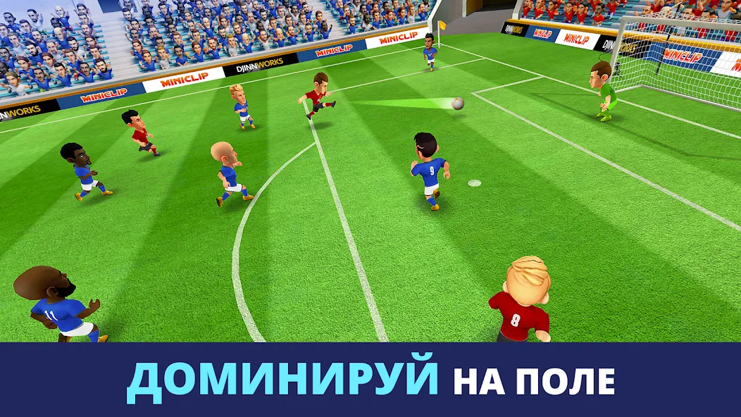 Mini Football - лучшая футбольная игра для Андроид