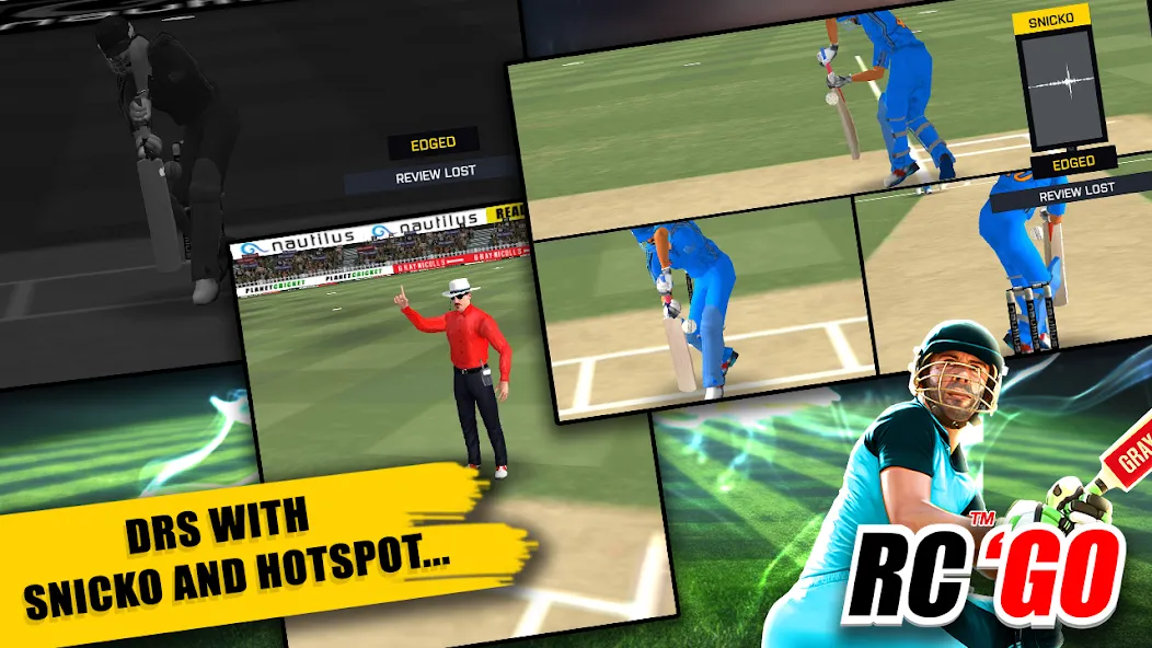 Real Cricket™ GO - увлекательная игра для настоящих геймеров