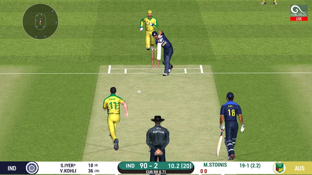Real Cricket™ 20 - лучшая игра для настоящих геймеров на Андроид!