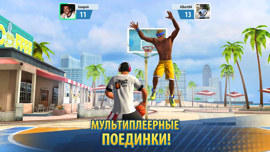 Скачать Basketball Stars [Взлом/МОД Все открыто] на Андроид
