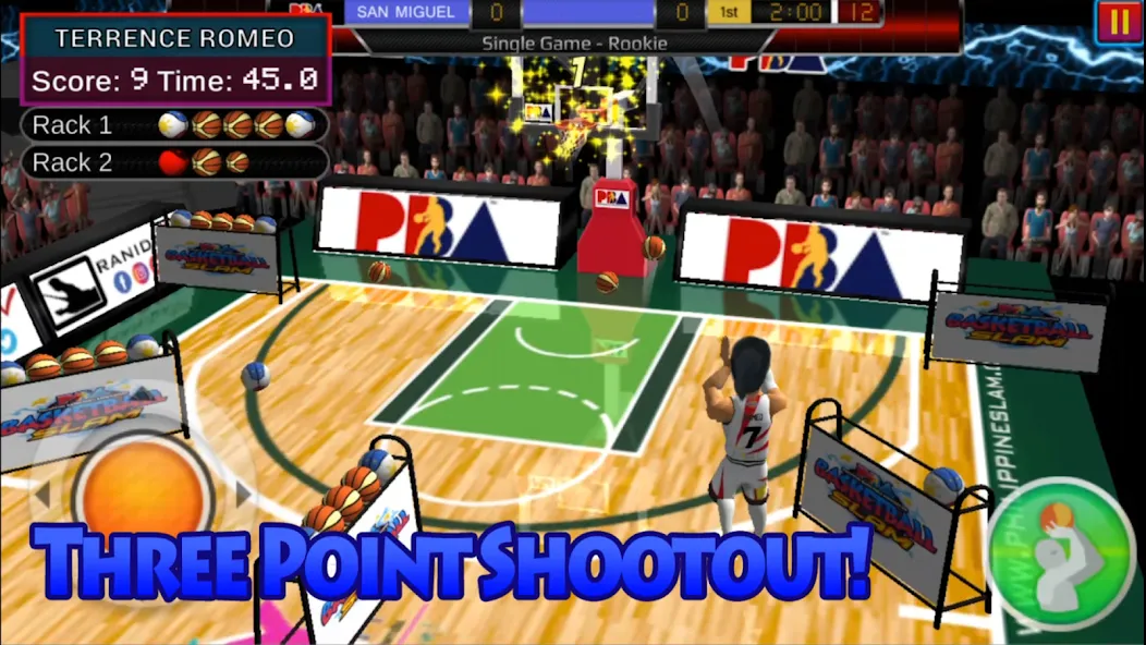 Баскетбол на Андроид - Basketball Slam: обзор, геймплей, взлом и советы