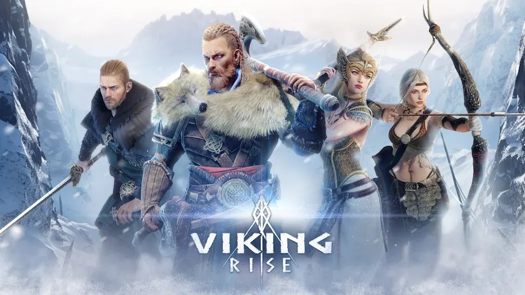 Скачать Viking Rise на Андроид - уникальная геймерская атмосфера