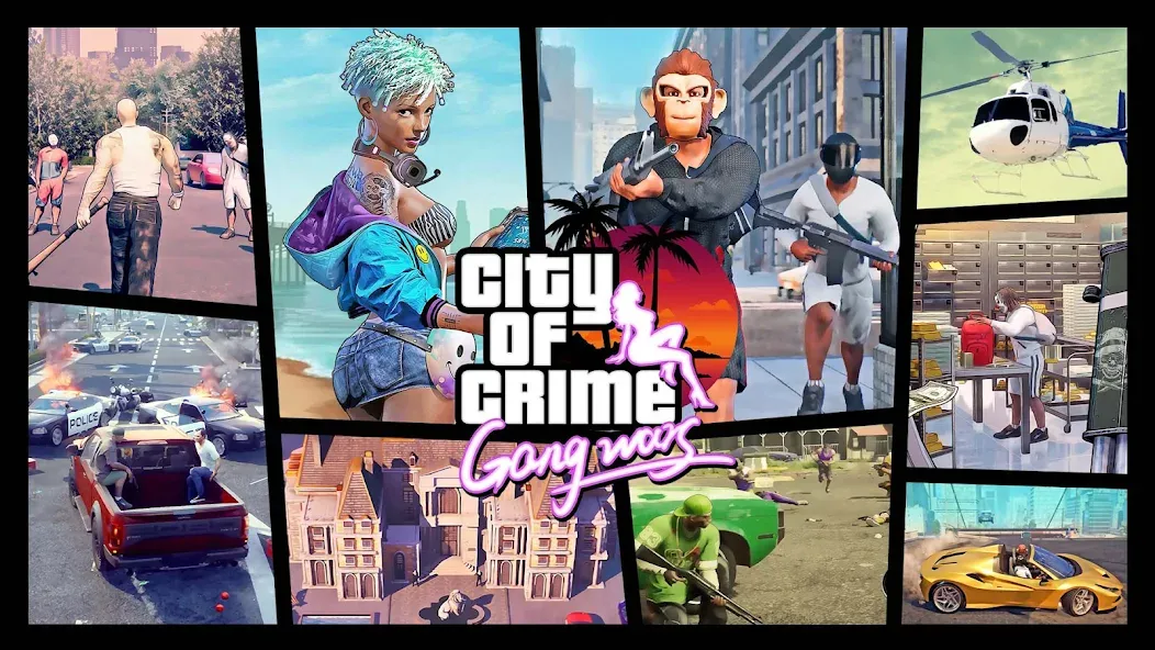 Скачать City of Crime: Gang Wars на Андроид - лучшая игра для геймеров