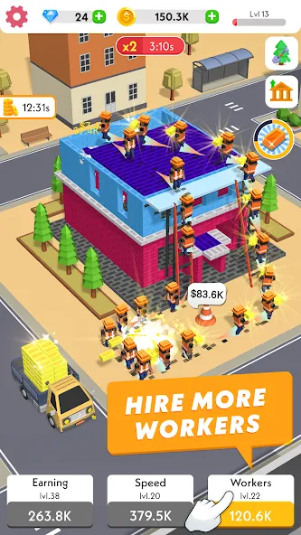 Idle Construction 3D - крутая игра для настоящих геймеров