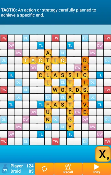Classic Words Solo - увлекательная игра для гениев слова!