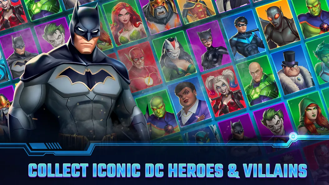 Скачать DC Heroes & Villains: Match 3 [Взлом/МОД Бесконечные деньги] на Андроид