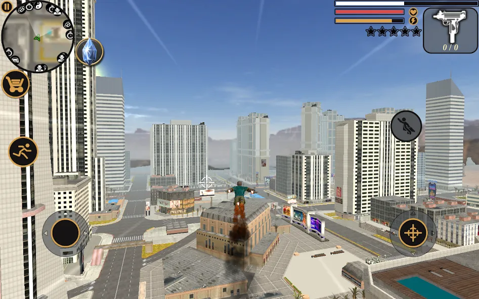 Скачать Vegas Crime Simulator 2 [Взлом/МОД Unlocked] на Андроид